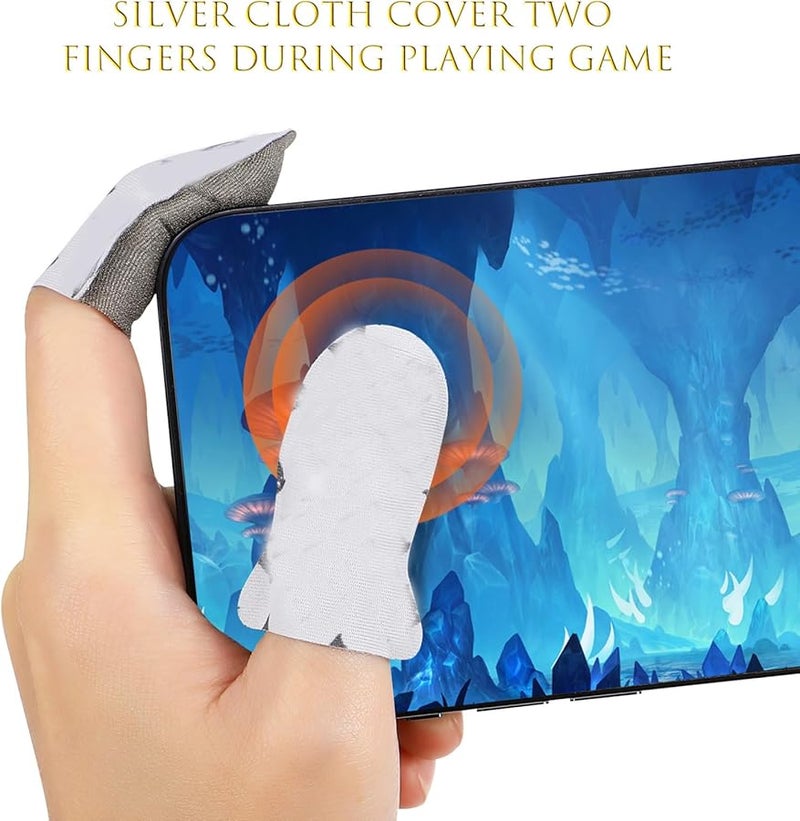 Game Controller Triggers with Gloves Finger Design Fast Response Includes Charging Cable - Image 4